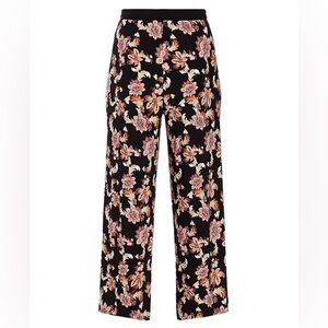Lauren Ralph Lauren Wide Leg Floral Pants Medium